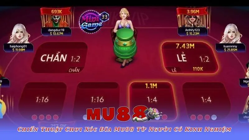 Chiến Thuật Chơi Xóc Đĩa Mu88 Từ Người Có Kinh Nghiệm