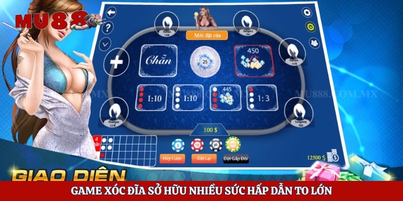 Game xóc đĩa sở hữu nhiều sức hấp dẫn to lớn