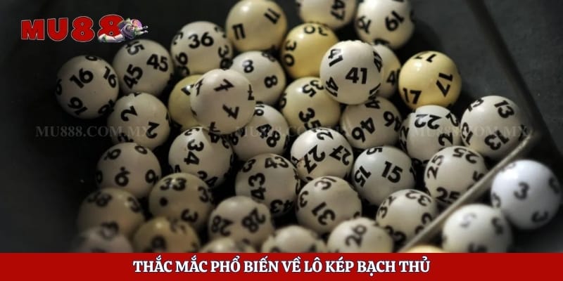 Thắc mắc phổ biến về lô kép bạch thủ