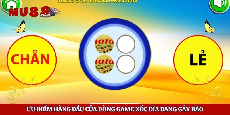 Ưu điểm hàng đầu của dòng game xóc đĩa đang gây bão