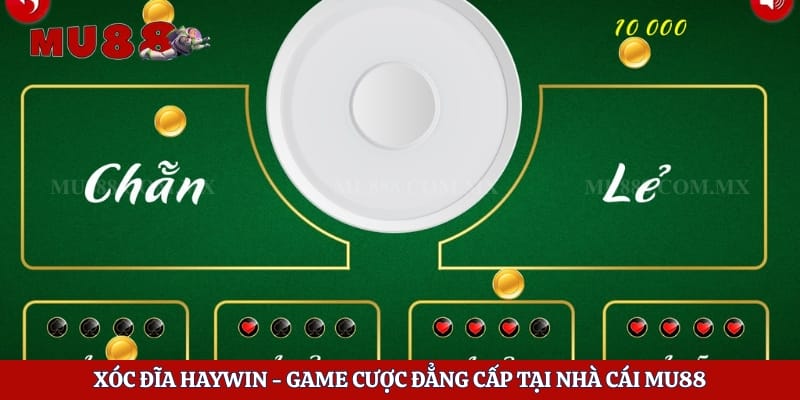 Xóc Đĩa Haywin - Game Cược Đẳng Cấp Tại Nhà Cái Mu88
